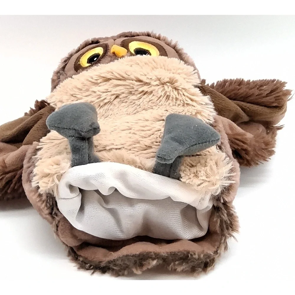 Ikea Vandring Uggla Brown Plush 10